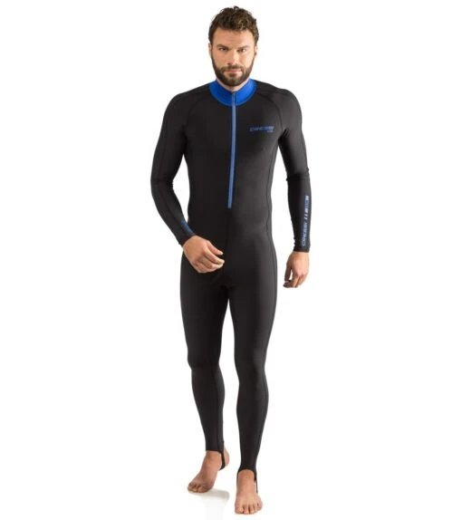 CRESSI Skin Full Dive 1mm Suit -Aqua Sport Sales 5666872033448 blackblue 1a