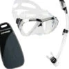 CRESSI Scuba Big Eyes Mask & Dry Snorkel Set