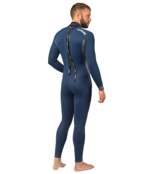 CRESSI Men's Fast 3mm Full Wetsuit -Aqua Sport Sales 6229836497064 bluegrey 2a