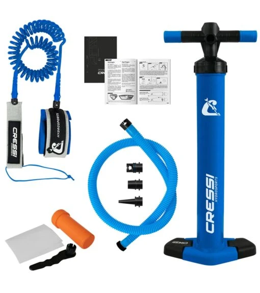 CRESSI Reef Window 10’2’’ Inflatable SUP Set -Aqua Sport Sales 6856349974696 bluewhite 2a