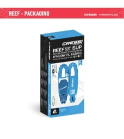 CRESSI Reef Window 10’2’’ Inflatable SUP Set -Aqua Sport Sales 6856349974696 bluewhite 8a