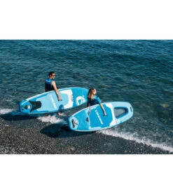 CRESSI Fluid All Round Dc 10'2'' Inflatable SUP Set -Aqua Sport Sales 6856351121576 bluewhite 6a