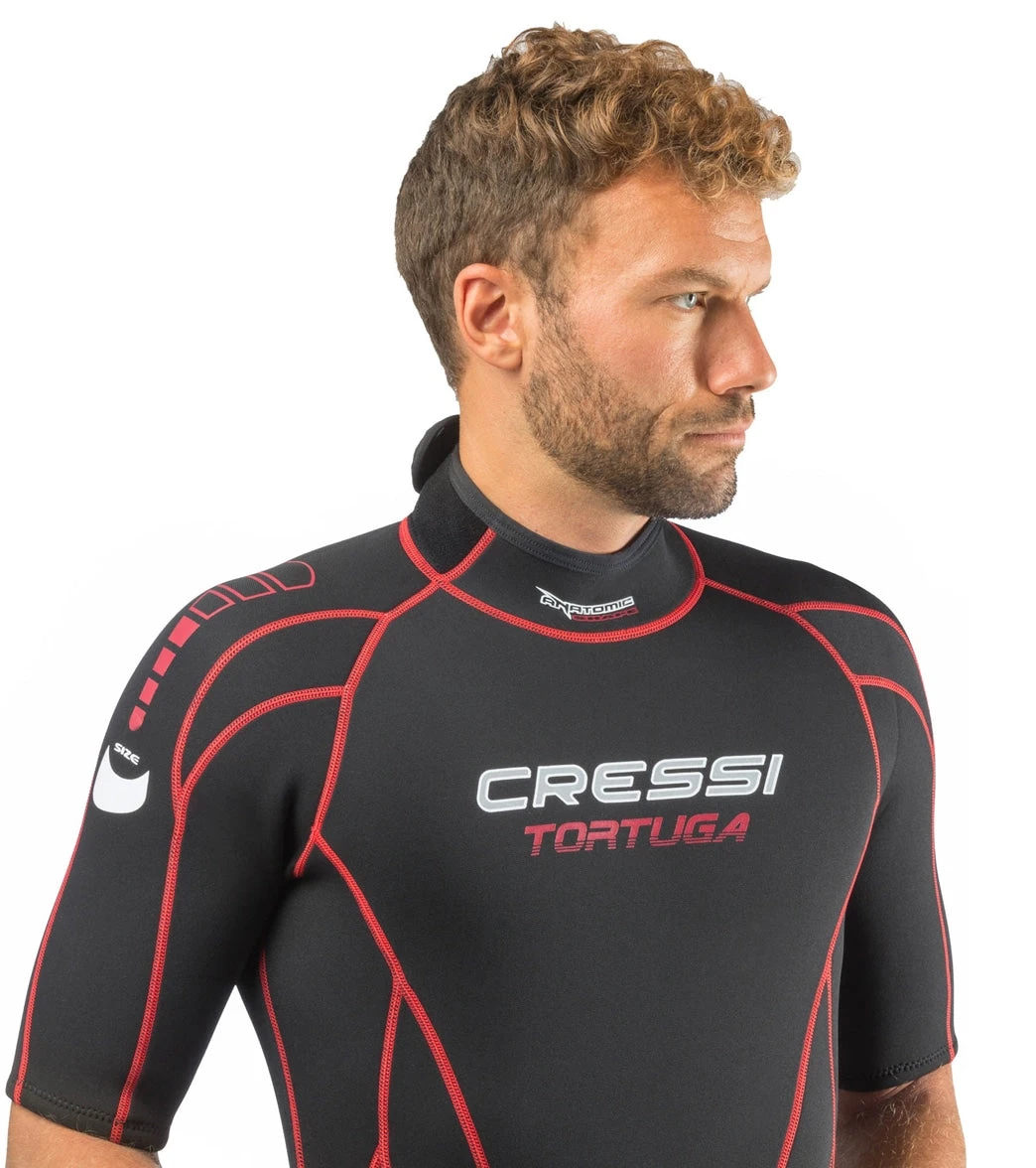 CRESSI Men's Tortuga 2.5MM Short Sleeve Springsuit Wetsuit - Image 3