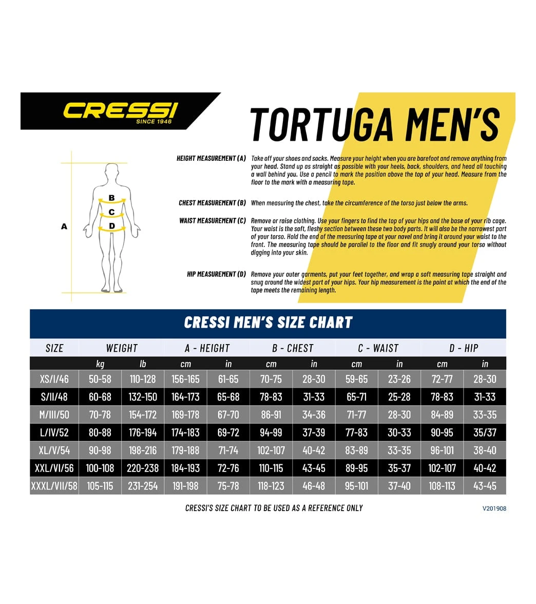 CRESSI Men's Tortuga 2.5MM Short Sleeve Springsuit Wetsuit - Image 6