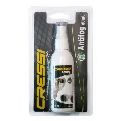 CRESSI Antifog Spray 60ml -Aqua Sport Sales cressi antifog spray 60ml