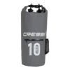Cressi Dry PVC Cremallera 10L Bag Grey