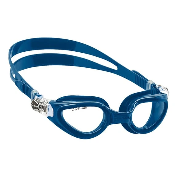 Cressi Right Swimming Goggles Blue With Clear Lenses