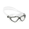 Cressi Planet Swimming Goggles White Black With Clear Lenses