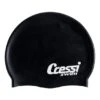 Cressi Silicone Swimming Cap Black