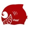 Cressi Shark Swimming Cap Red Kids